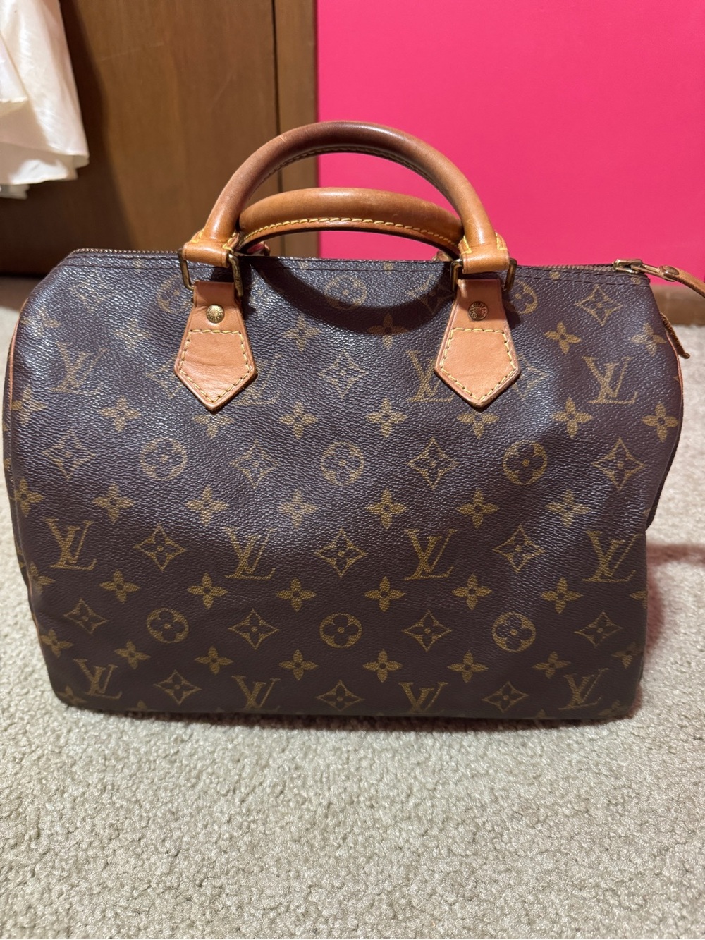 Louis Vuitton Monogram Canvas Speedy 30